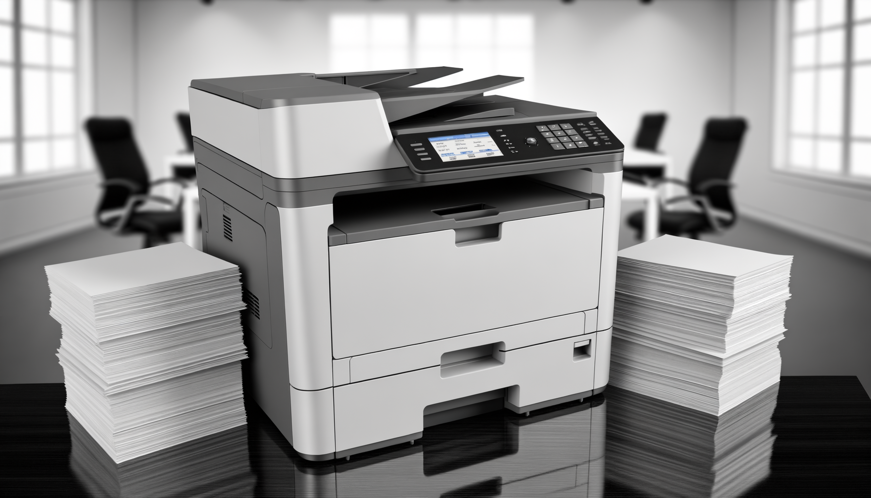 Bleskový tisk, poloviční náklady: laserová multifunkce, která boří mýty