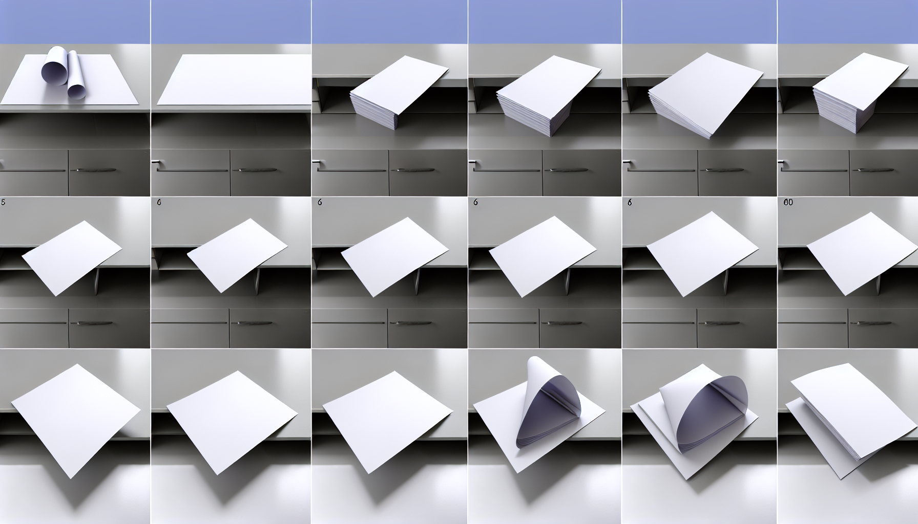 8 přehybů z A0 na A4: odhalte kouzlo formátů a tiskněte chytřeji