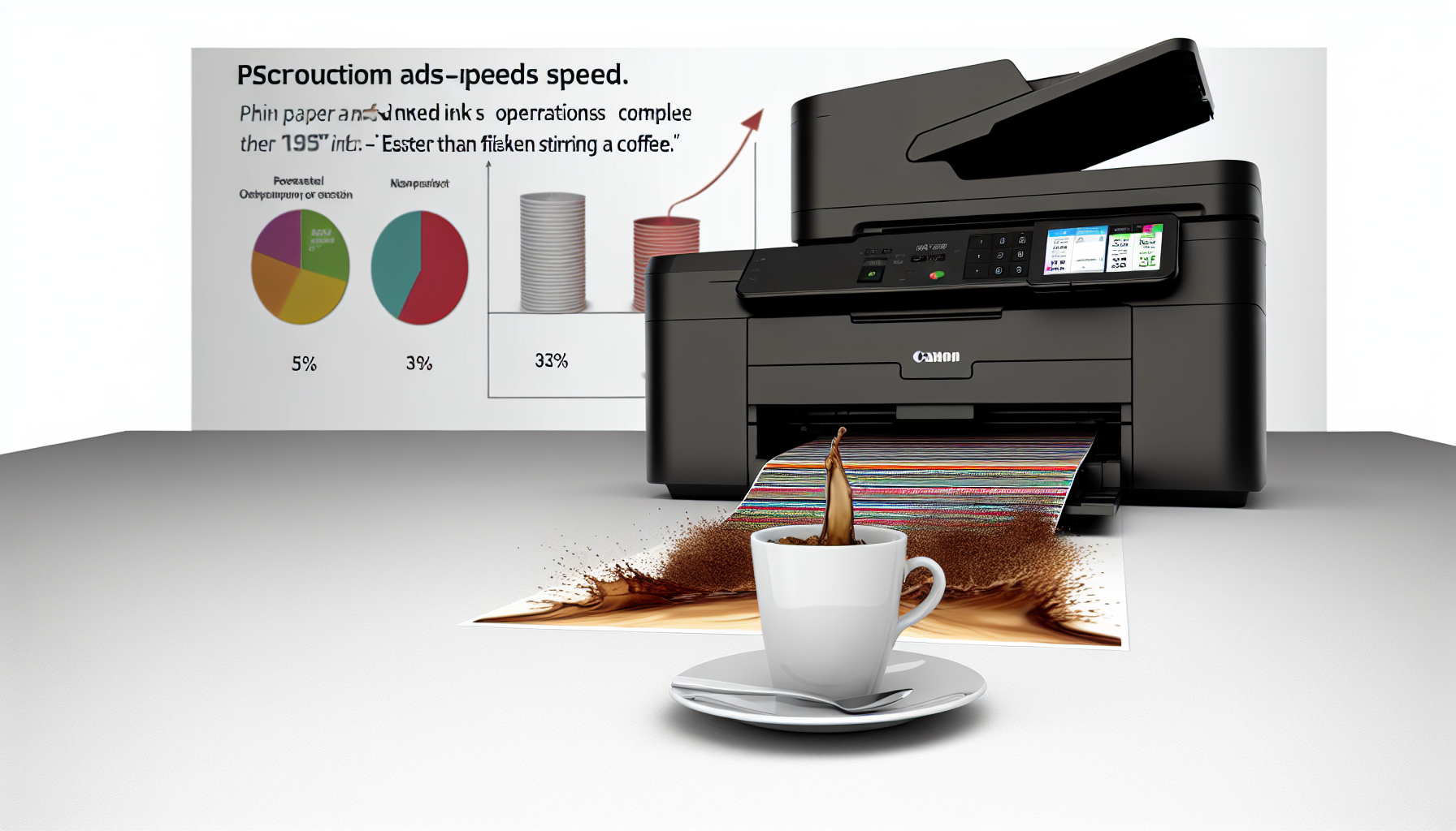 Tiskněte rychleji, než stihnete zamíchat kávu – Canon, který zkrotí vaše náklady o třetinu!