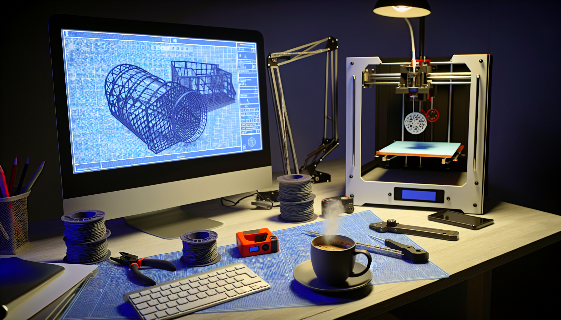 Dřív, než dopijete kávu: vytiskněte si 3D šablonu a ušetřete hodiny práce