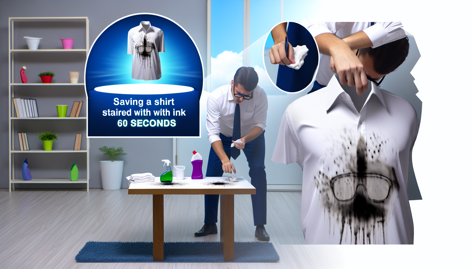 Než se inkoust zabetonuje: Bleskový trik, jak zachránit košili v 60 vteřinách
