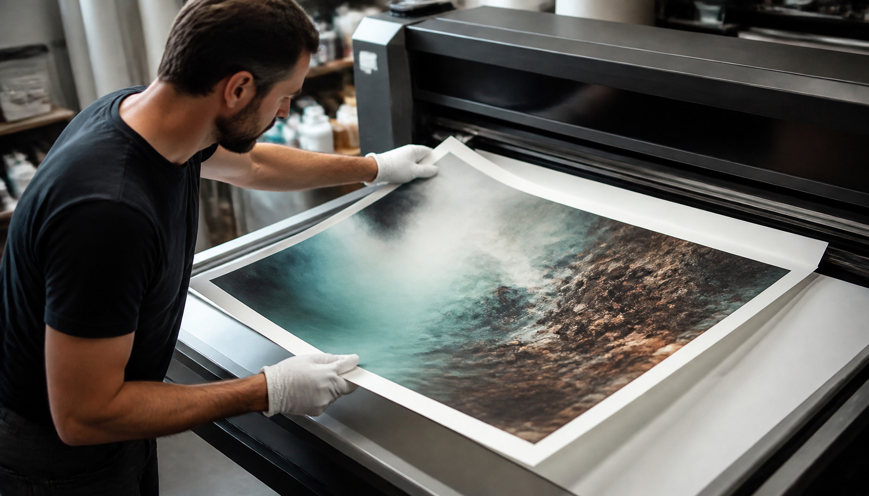 Giclée tisk: Když umělecká díla potřebují víc než obyčejný plakát