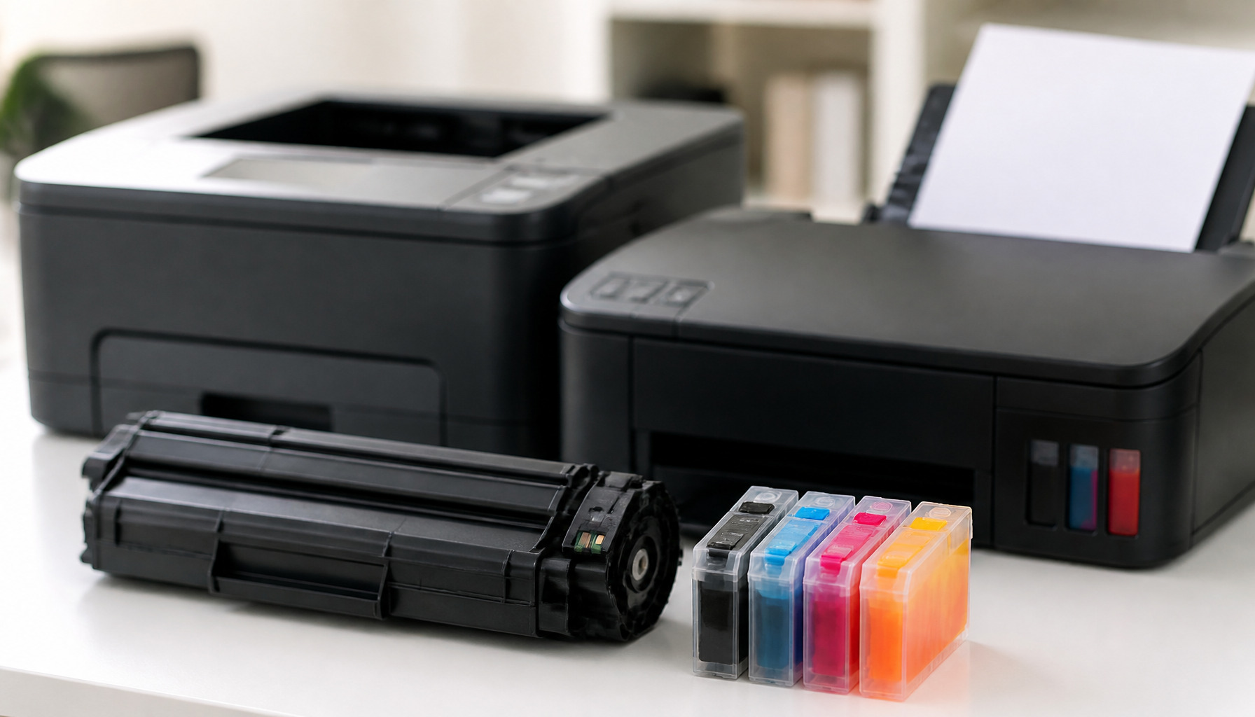 Toner vs. inkoust: Který tisk vám ušetří tisíce korun ročně?
