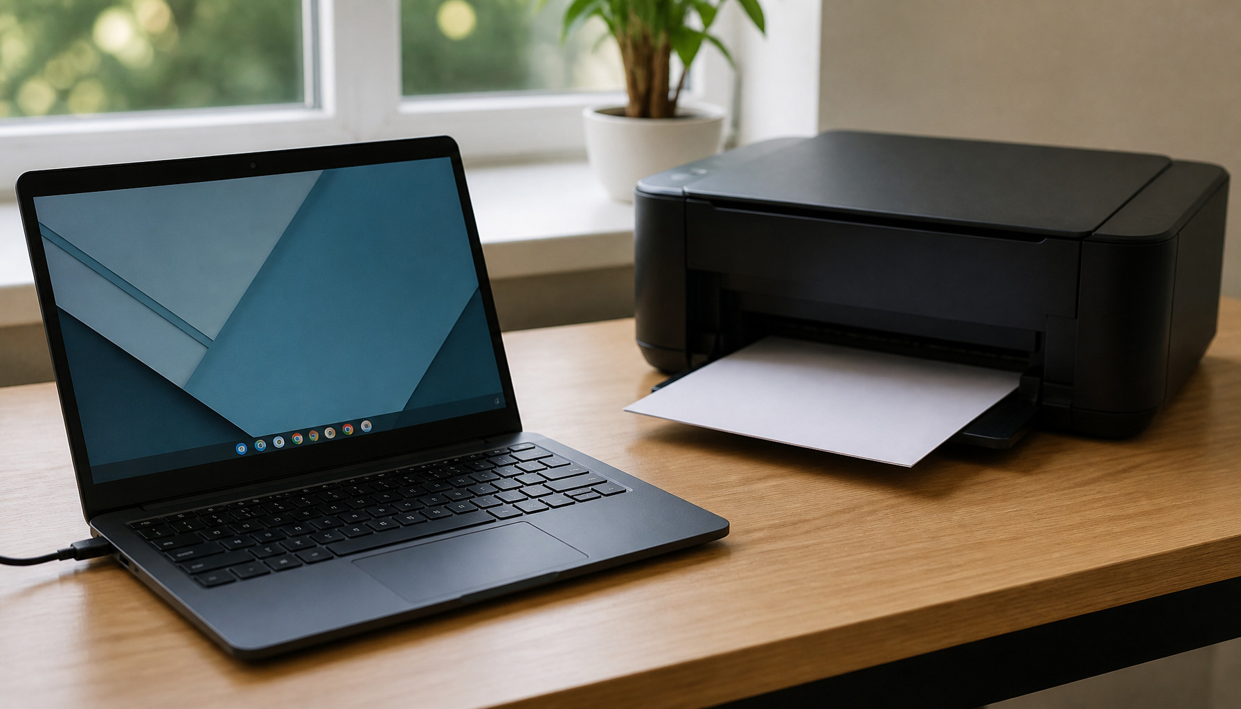 Jak připojit tiskárnu k Chromebooku: Tisk přes Wi‑Fi i USB bez ovladačů