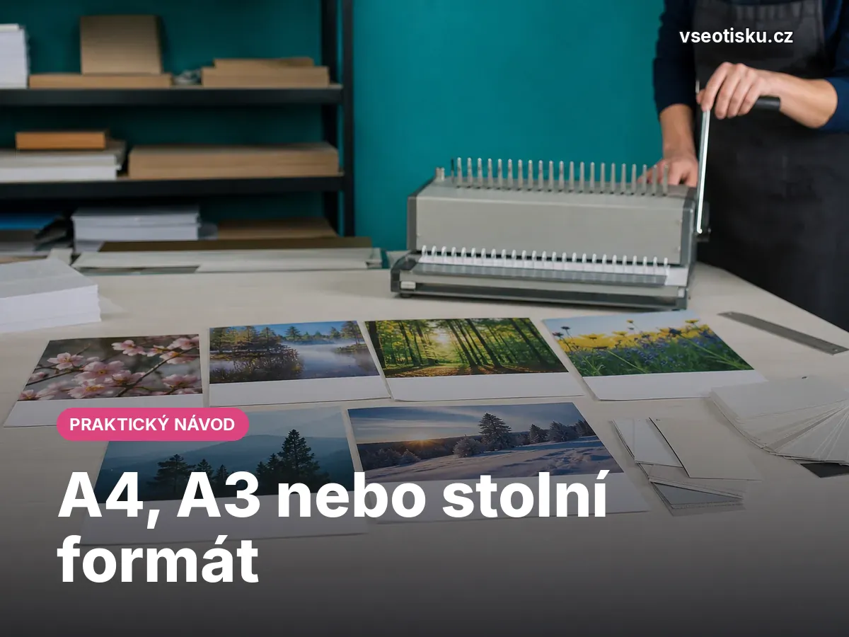 Kalendář z fotek doma: 7 kroků k tisku