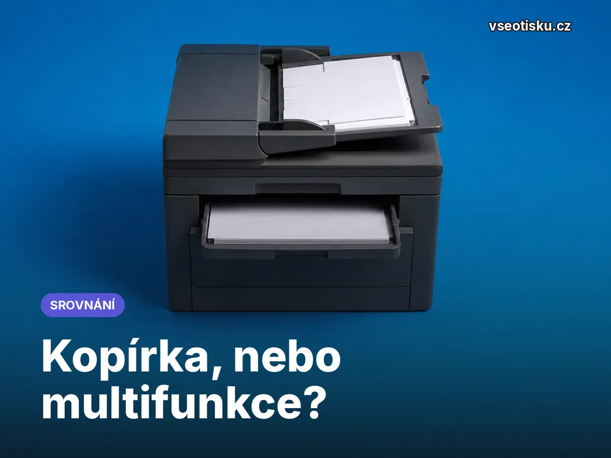 Kopírka vs tiskárna: co umí multifunkce
