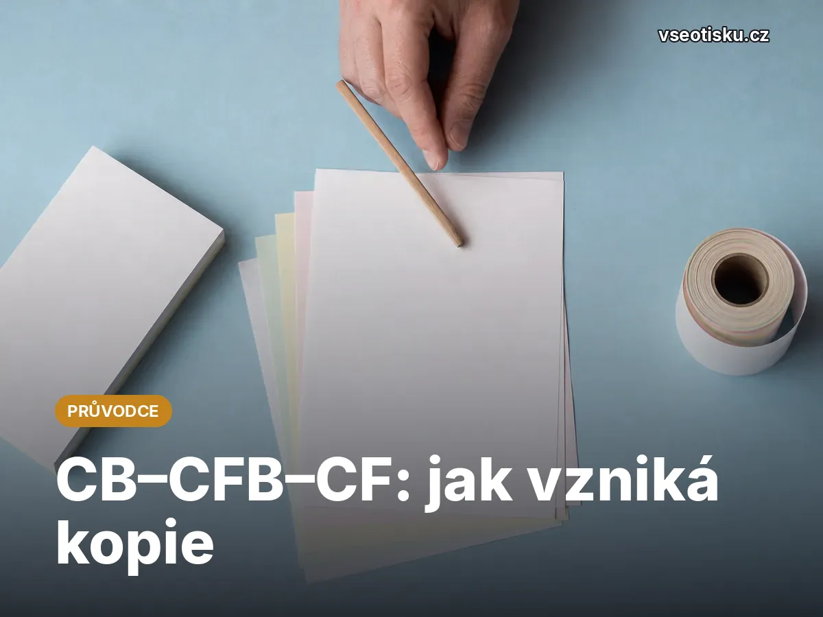 NCR papír pro formuláře: jak vybrat správnou sadu