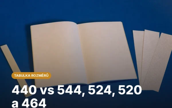 Sešit 440: co znamená označení a jaký má formát
