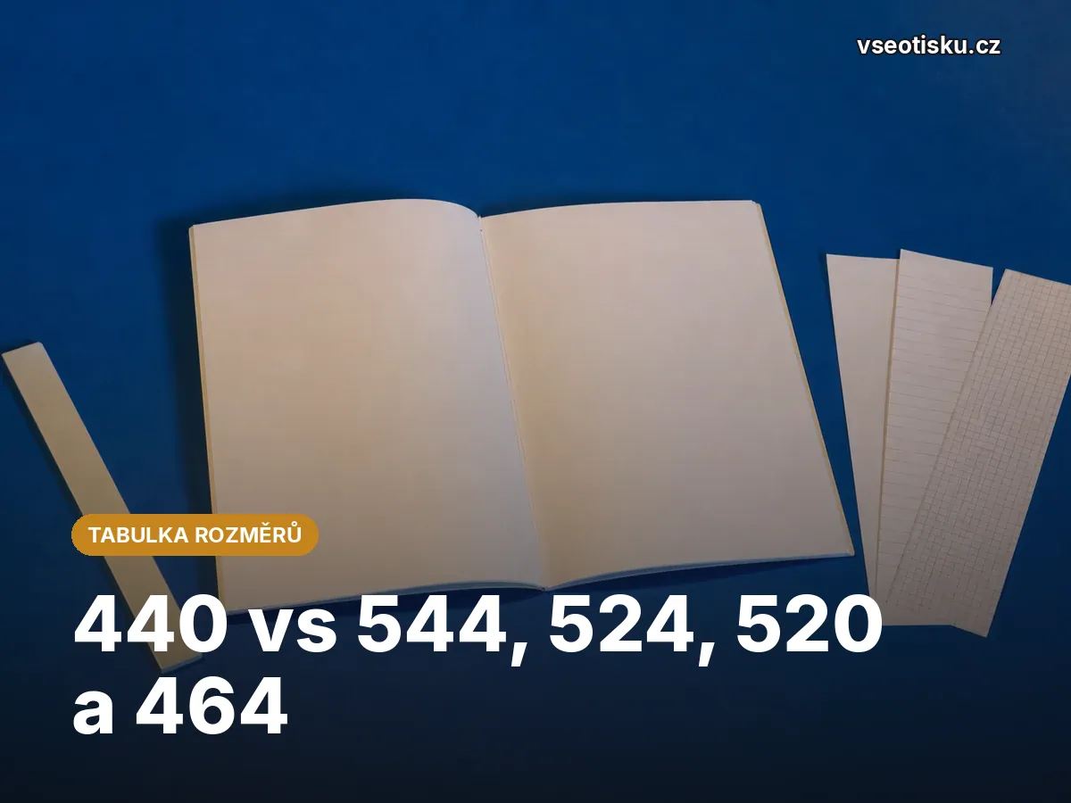 Sešit 440: co znamená označení a jaký má formát
