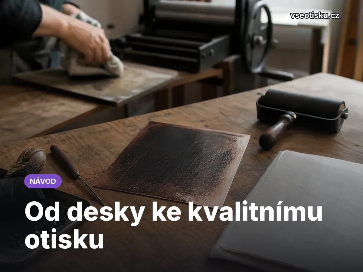 Suchá jehla: technika grafiky a tisk z hloubky