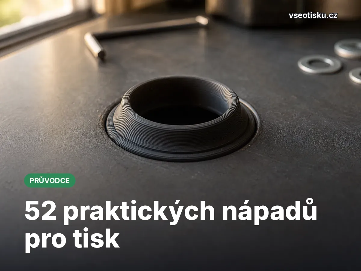 Výrobky z 3D tiskárny: 52 praktických nápadů